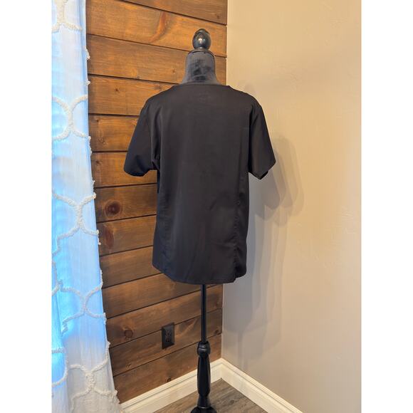 Mini Marilyn by MediChic™ Scrub Top – Black – Size XL – Excellent Condition - Picture 2 of 3